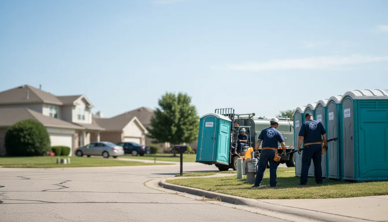 Porta Potty Rental in Ravenna, OH near me